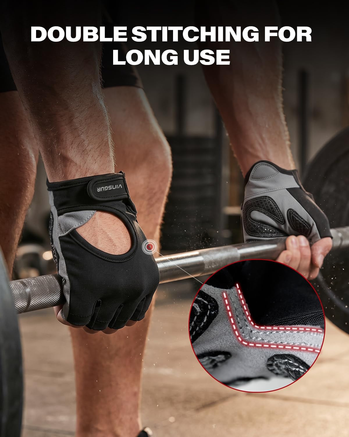 Workout Gloves for Men and Women, Weight Lifting Gloves with Excellent Grip, Lightweight Gym Gloves for Weightlifting, Cycling, Exercise, Crosstraining, Pull Ups, Fitness, Climbing and Rowing