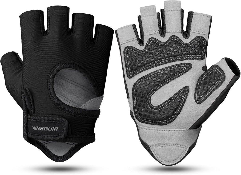 Workout Gloves for Men and Women, Weight Lifting Gloves with Excellent Grip, Lightweight Gym Gloves for Weightlifting, Cycling, Exercise, Crosstraining, Pull Ups, Fitness, Climbing and Rowing